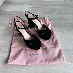 Stuart Weitzman Ivona Suede Sandals